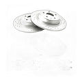 Front Rear Drilled Slotted Brake Rotors and Pads for Ford Fusion 2.5L 2T 1.5T