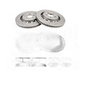Front Rear Drilled Rotors & Pads Kit Fits 2015-2018 Ford Explorer 3.5L 54188