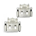 Pair Front Disc Brake Calipers w/ Bracket For 2007 2008 2009 FORD EDGE AWD