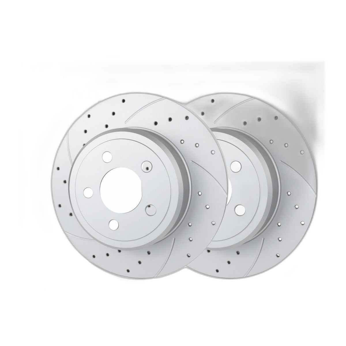 REAR Brake Rotors and Pads Kit for Dodge Charger Challenger Chrysler Drilled