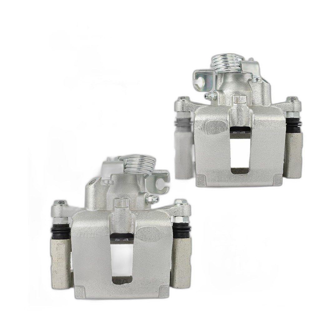 Pair Rear Brake Calipers w/ Bracket For 2013 - 2019 FORD EXPLORER FLEX POLICE