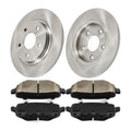 Rear Brake Rotors & Pads Kit for Dodge Grand Caravan Journey Town & Country