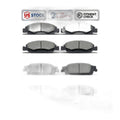 Front Rear Ceramic Brake Pad Set for Chevrolet Silverado 1500 Gmc Sierra 1500