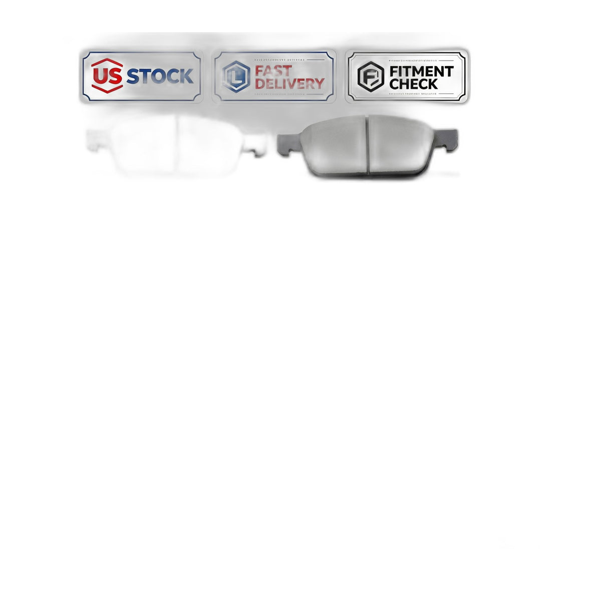 Front & Rear Premium Ceramic Brake Pads Set For 2013 2014 2015 2016 Ford Escape