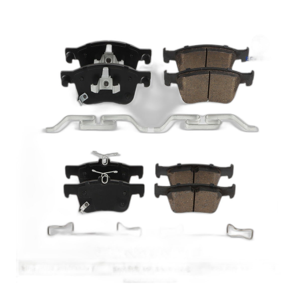 Front & Rear Ceramic Brake Pads Set for 18-25 Acura Integra Honda Accord