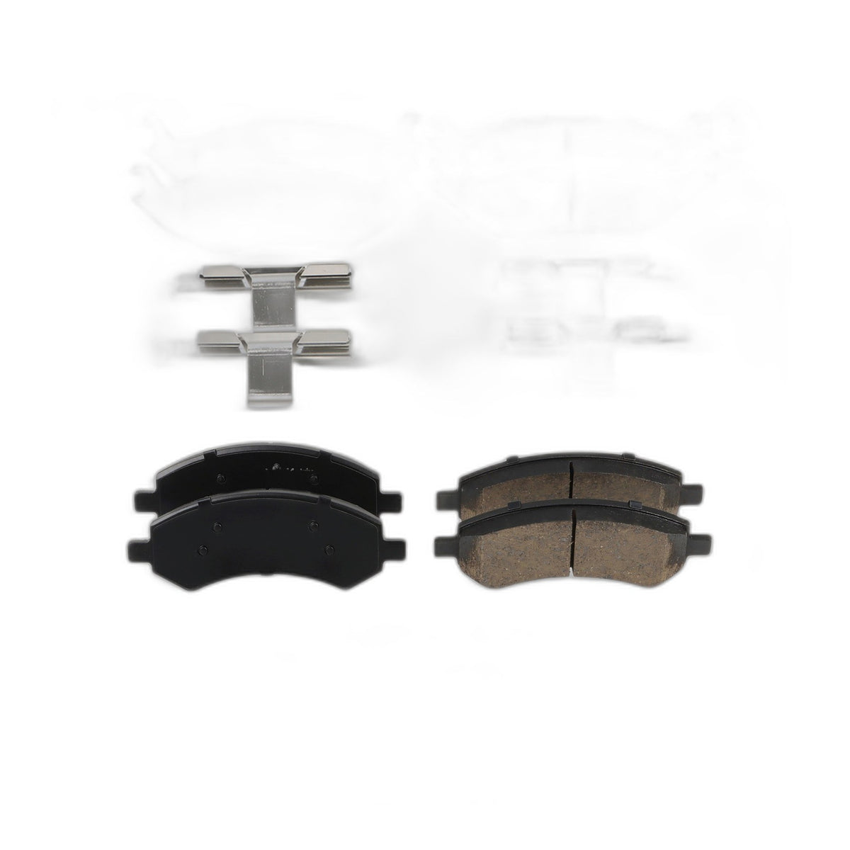 Front & Rear Ceramic Brake Pads Set for 07-09 Dodge Durango Chrysler Aspen