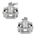 Pair Rear Brake Caliper with Bracket For 2015-2018 Mitsubishi RVR 2.4L LH RH