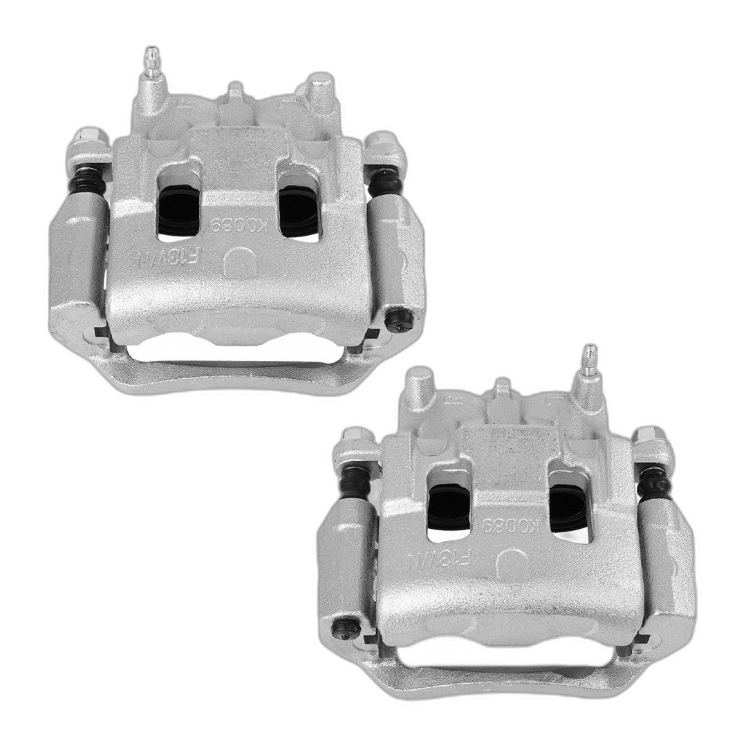 For 2007-2009 Ford Edge [ AWD ] Front Left Right Brake Calipers w/ Bracket Pair