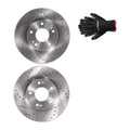 Front Brake Rotors & Ceramic Pads Kit for Hyundai Elantra 2017 2018 2019 2020