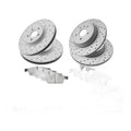 Front And Rear Brake Rotors + Ceramic Pads for 2017-2019 Ford Escape Lincoln MKC