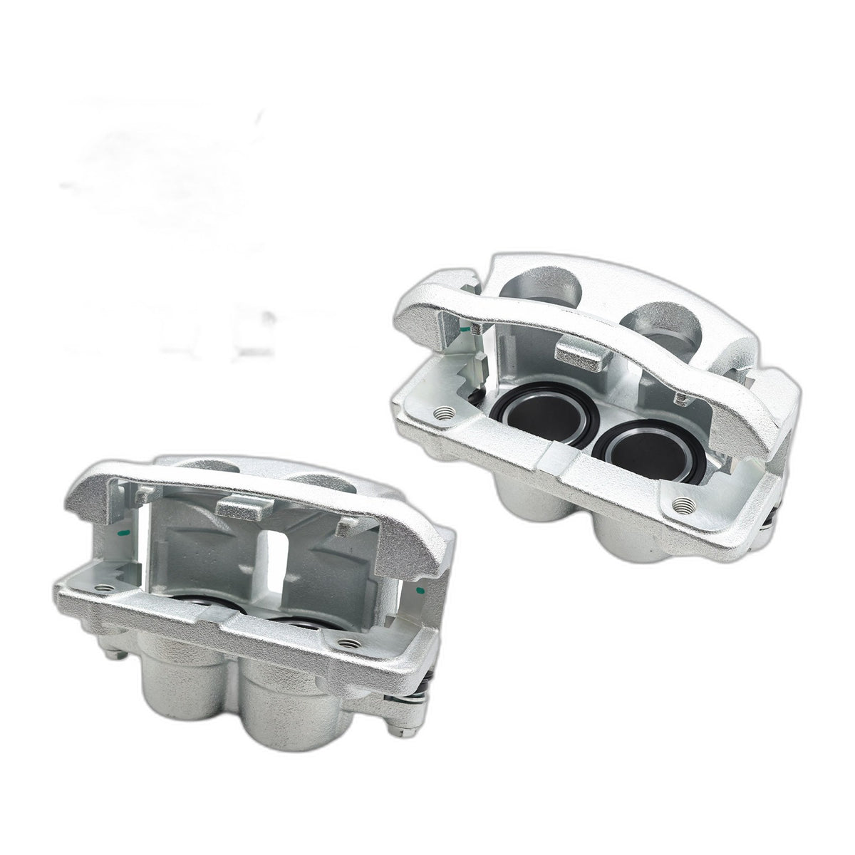 Front Disc Brake Calipers Pair w/ Brackets For 2005-08 Ford F-150 4.6L 5.4L