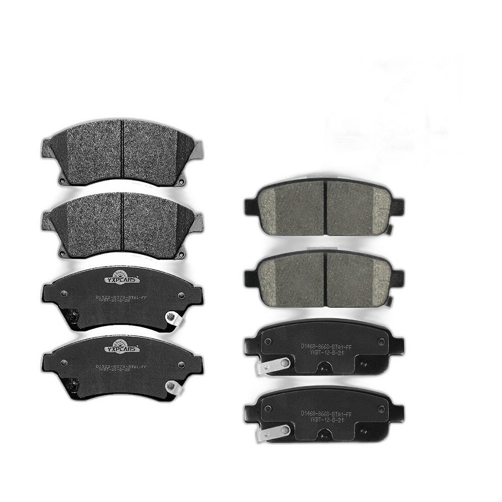 Front Rear Ceramic Brake Pads Set for Chevy Cruze Volt Trax Buick Sonic Encore