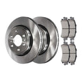 Front Brake Rotors Ceramic Pads Kit for 2004-2008 Ford F-150 4WD 6 Lug