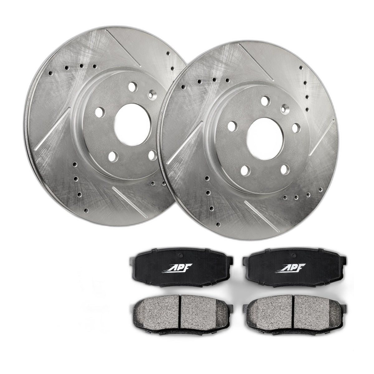 For Honda Odyssey (99-04), Acura MDX (01-02) Front Brake Kit Rotors+Pads