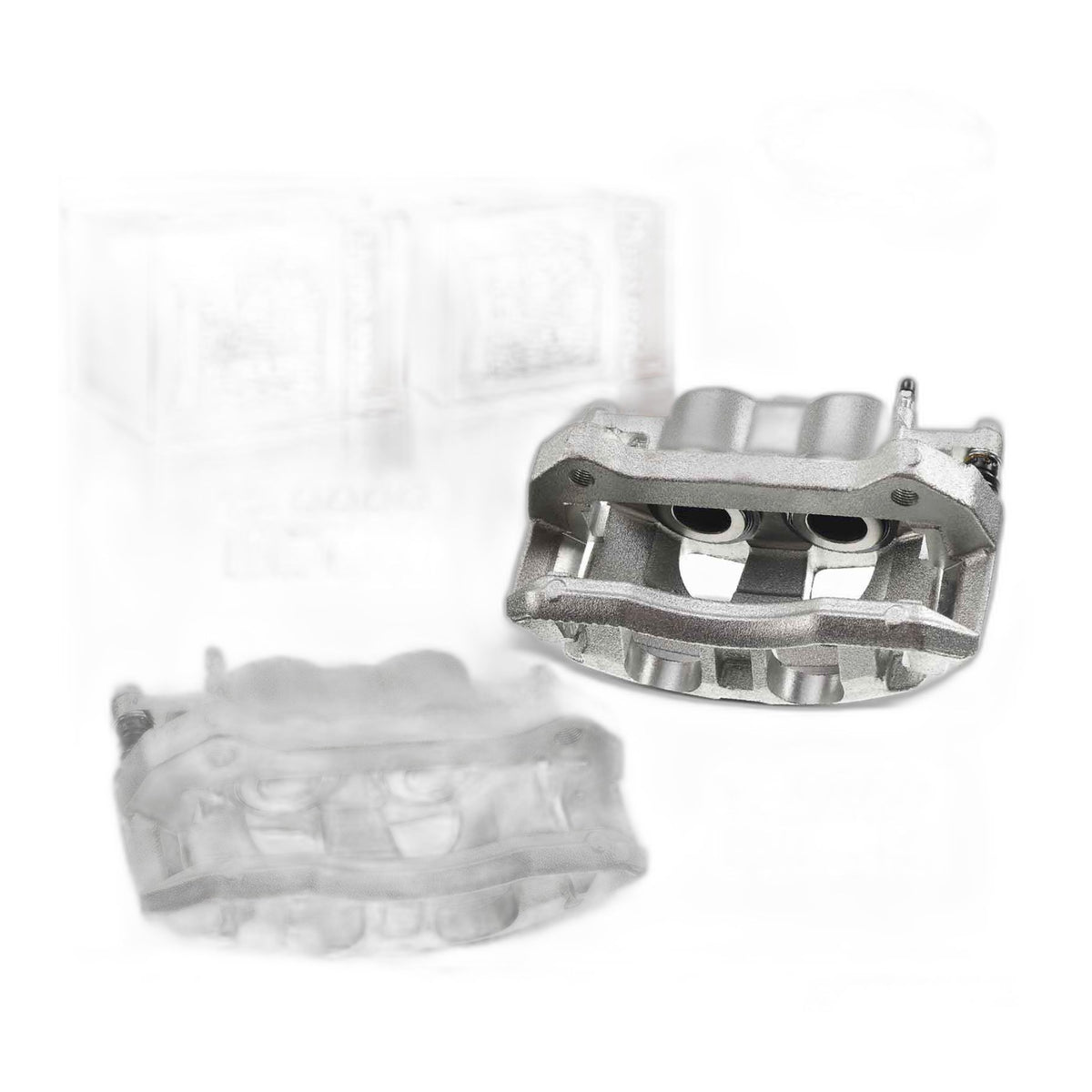 Pair Front Brake Calipers w/Bracket for Ford F-150 2010 2011 Expendition Lincoln
