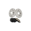 Rear Brake Kit Rotors Ceramic Brake Pads for Dodge 2008-2012 DBK235 53050 D1326