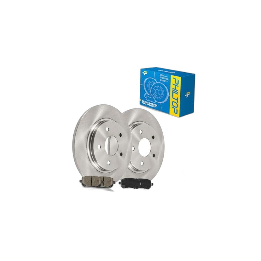 Rear Brake Pads and Rotors kit for Chrysler Town & Country 53050+D1326