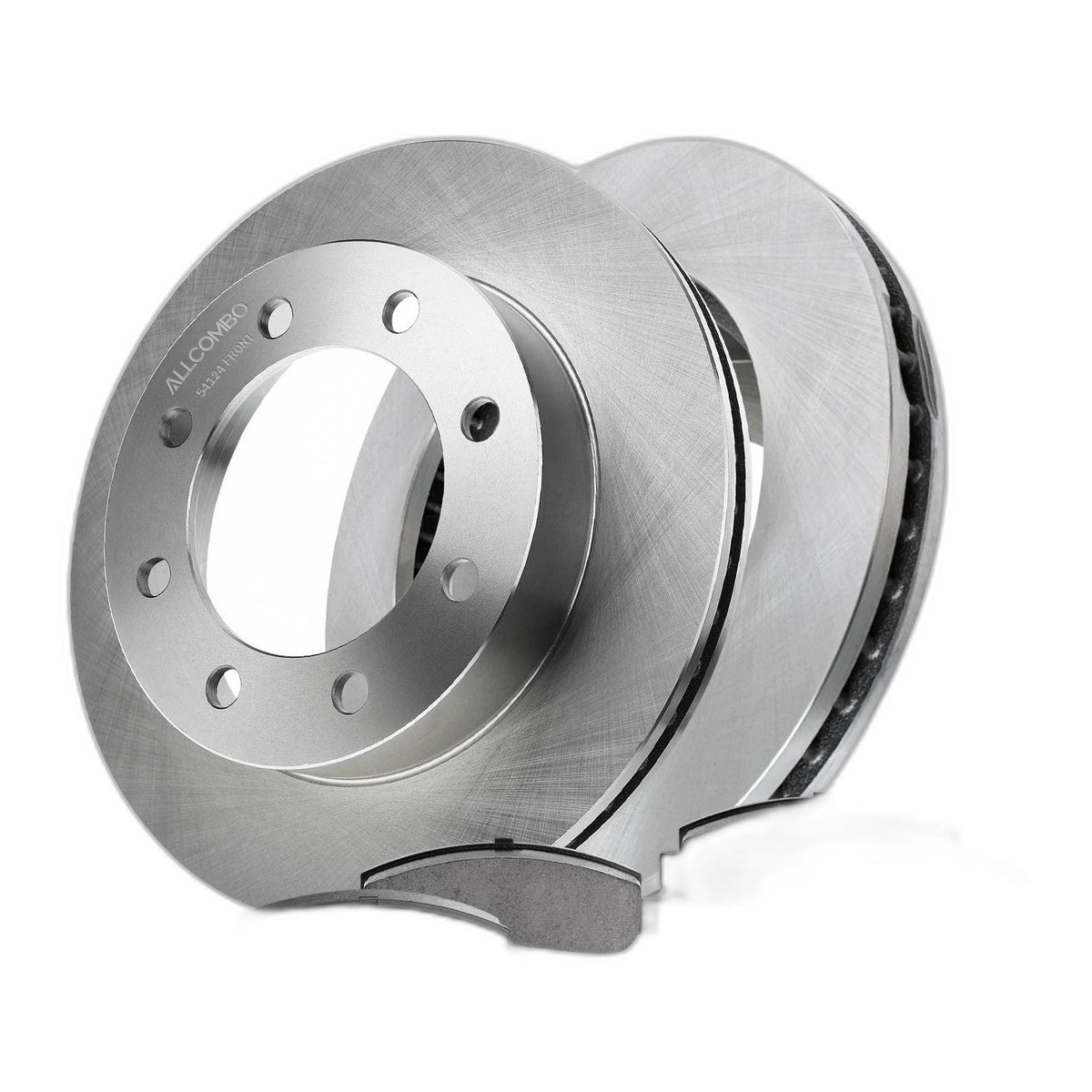 13.66 inch Front Brake Rotors and Pads Kit for 2005 - 2012 Ford F-250 Super Duty