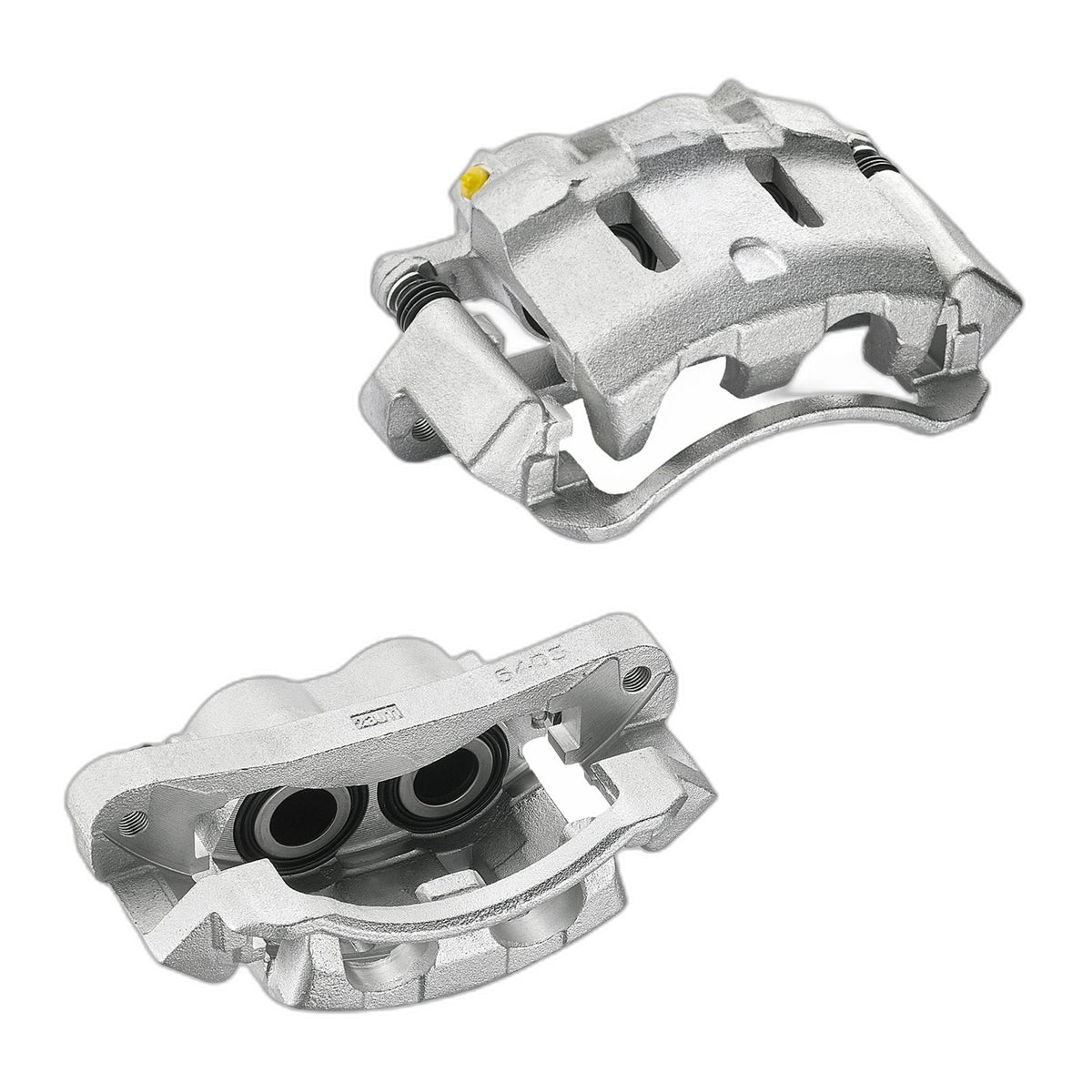 Pair Disc Brake Calipers Front With Brackets Fits Ford Excursion 00-05 F-250