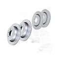 Front Rear Brake Rotors and Pads Kit for 2010-11 Ford F-150 Discs Brakes 6 Lugs