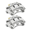 Pair Front Brake Calipers W/Bracket for Ford F-250 F-350 Super Duty 1999-2004