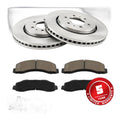 Front Disc Brake Rotors & Pads Kit For Ford Expedition F-150 lincoln Navigator