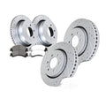 for 2012-20 Ford F-150 Front and Rear Drilled Slotted Brake Rotors and Pads