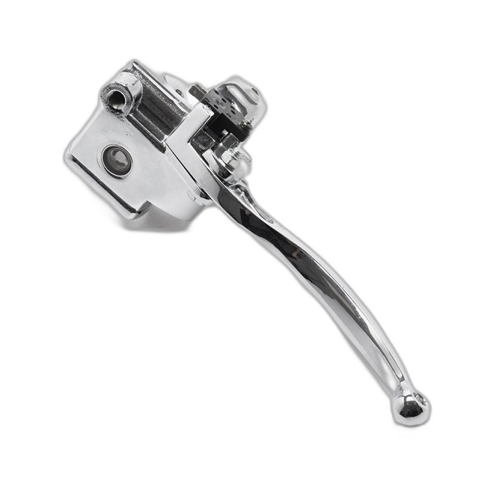 Front Brake Master Cylinder Master Cylinder with Reservoir Silver Scooter Unit
