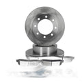 Front Vented Brake Rotors Discs Brake Pads For 2005 2006-2011 Ford F-250 F-350