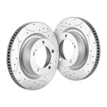 Front Rotors for 2010-2019 Toyota 4Runner Lexus GX460 Front Brake Rotors