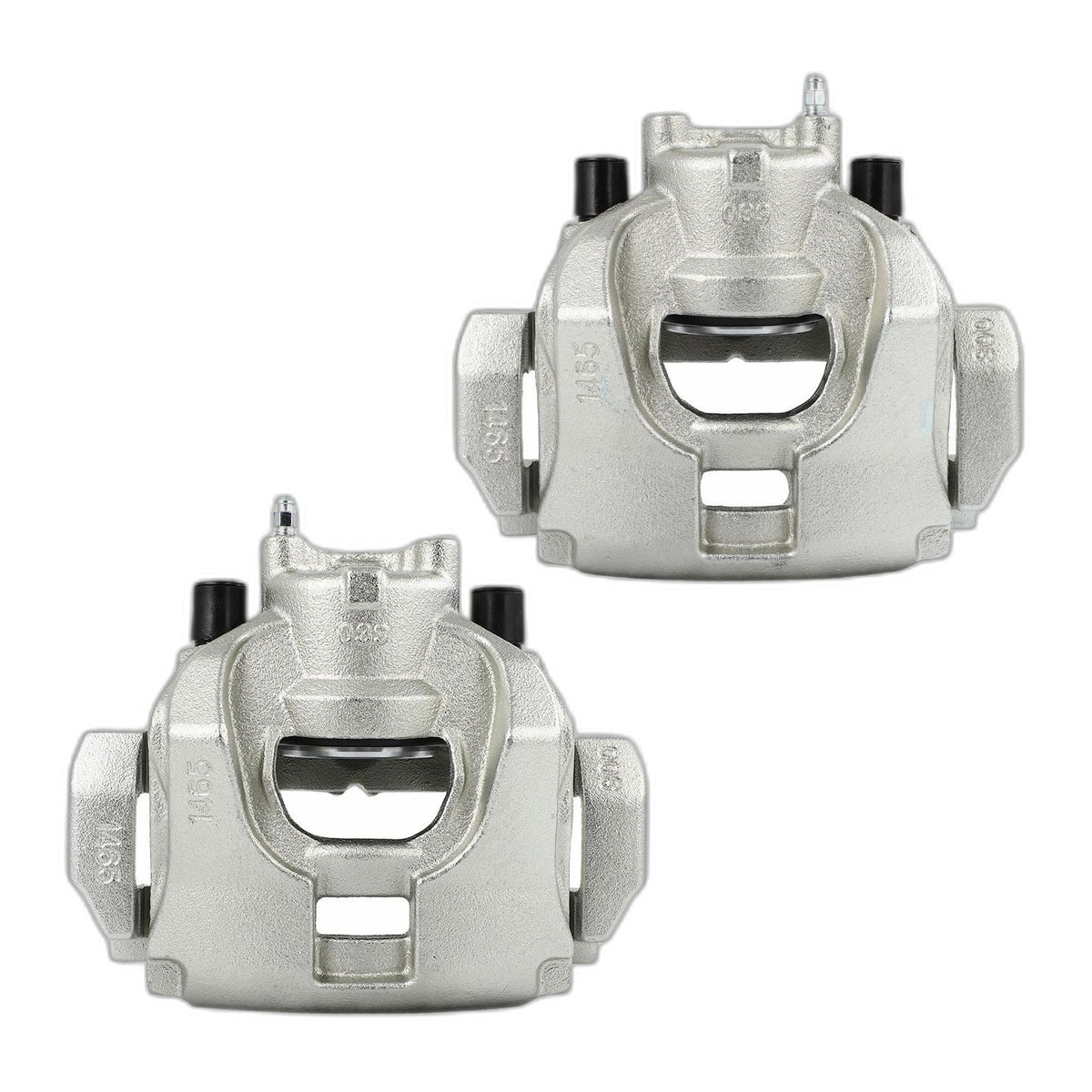 Pair Front Brake Calipers w/ Bracket For 2013 - 2020 FORD FUSION LINCOLN MKZ
