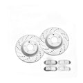 Front Brake Rotors Ceramic Pads Kit for 2007-2014 Ford Edge MKX 2007-2015
