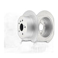 Drilled & Slotted Rear Brake Kit with Rotors & Pads for Enhanced Stopping Power