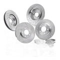 Front and Rear Brake Rotors Pads Kit for Ford Fusion Lincoln MKZ Mazda 6