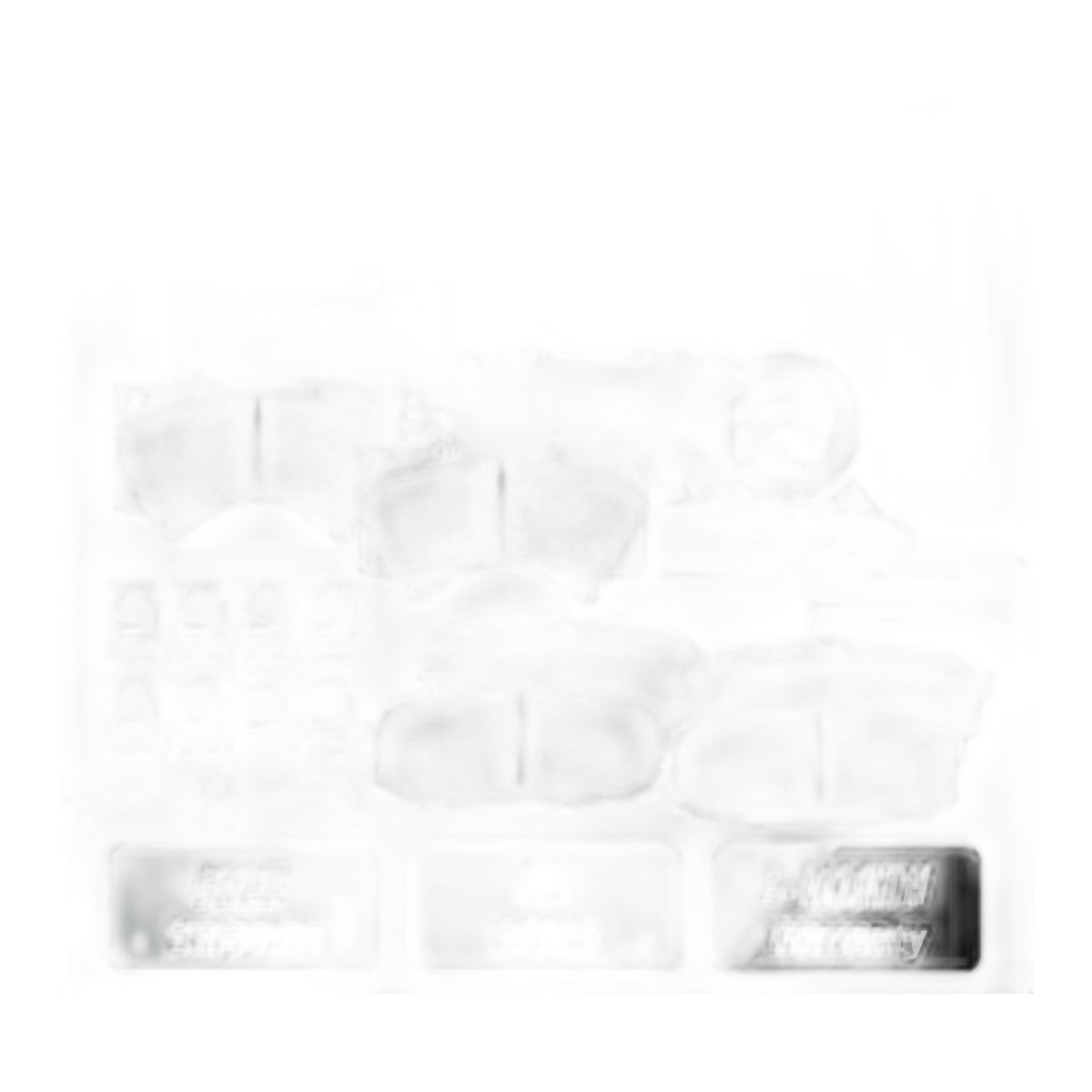Front and Rear Ceramic Brake Pads Set Kit for Lexus LX570 Toyota Sequoia Tundra