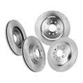 4pc Front Rear Brake Rotor Kit for Ford Edge 2011 - 2014 Lincoln MKX 2011 - 2015