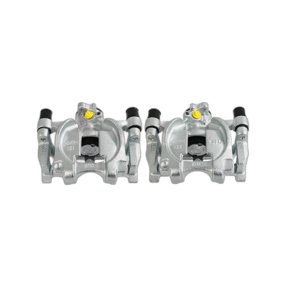 Rear Pair Brake Calipers w/ Bracket For 2013-2020 Ford Fusion Lincoln MKZ