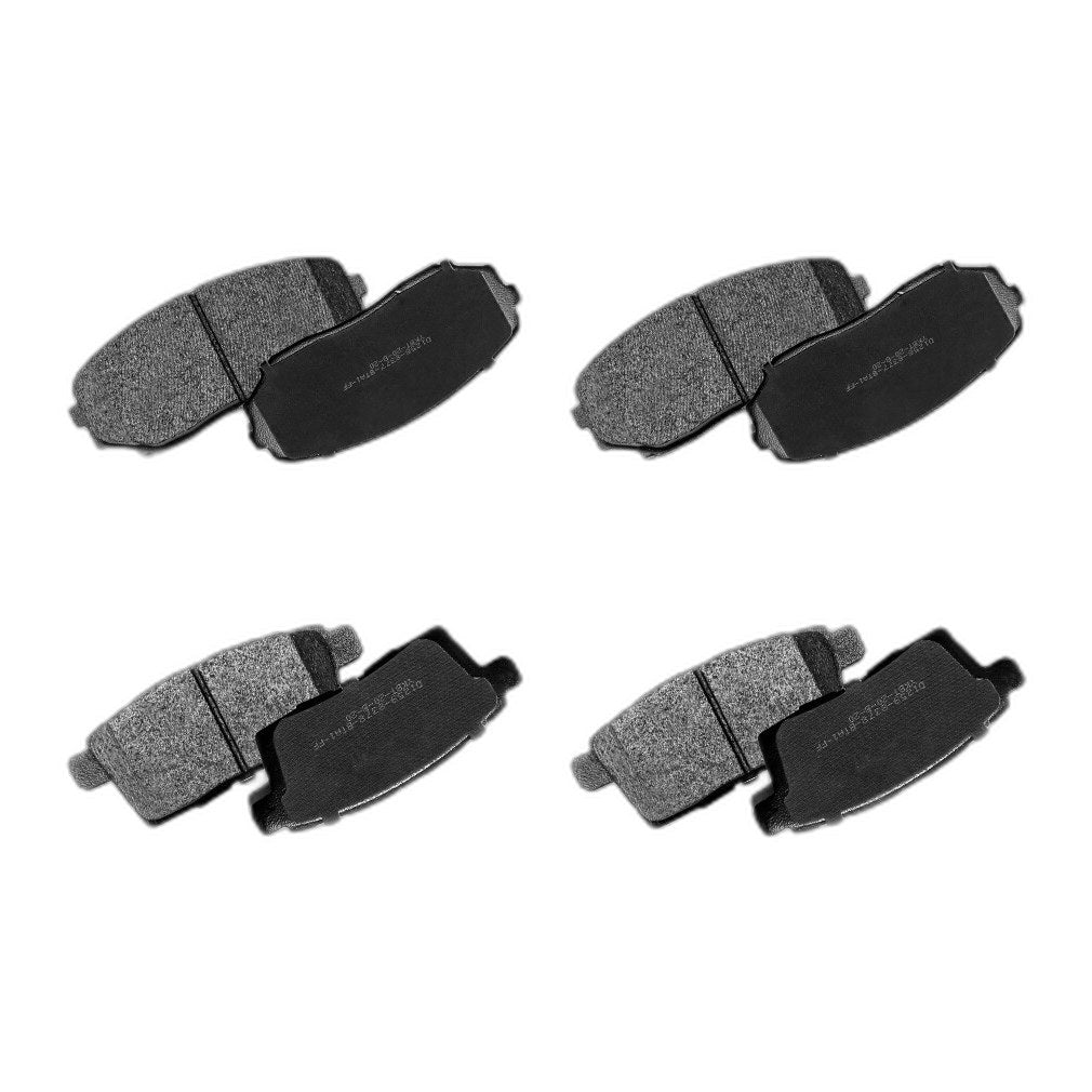 For 2007 2008 2009 2010 Ford Edge Front and Rear Premium Ceramic Brake Pads Set