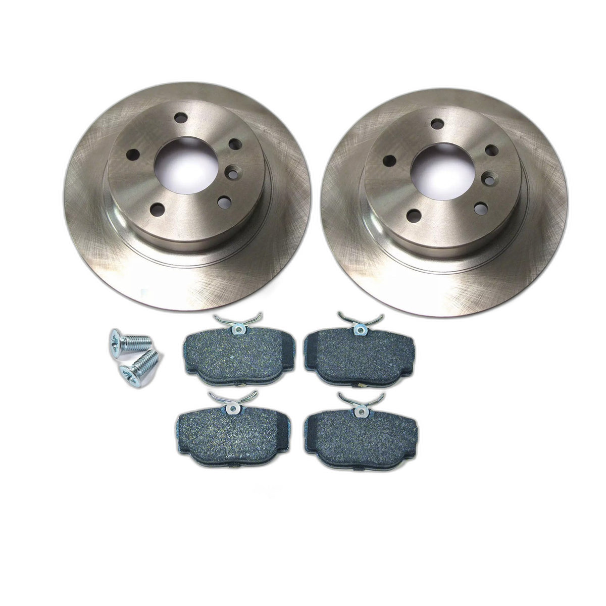 Rear Brake Kit with Brake Pads & Standard Rotors for Land Rover