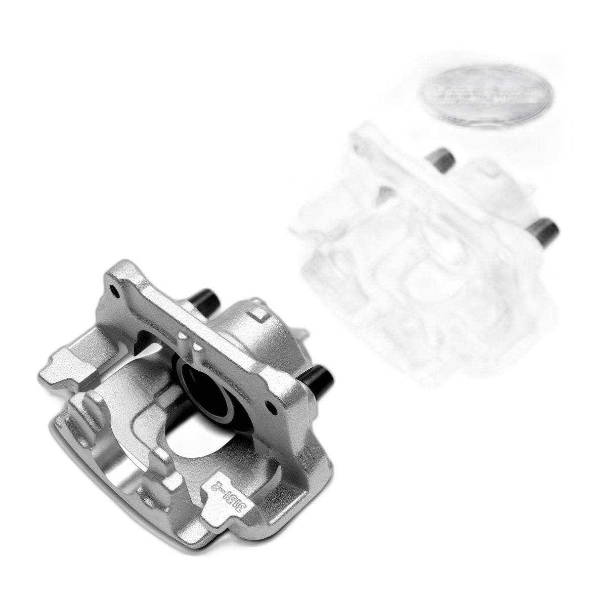 Pair Front Brake Calipers w/ Bracket for Ford Escape Lincoln Corsair 2020 2021