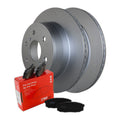 Rear Brake Kit 345mm Disc Rotors TRW Pro Ceramic Pads For Cadillac Chevrolet GMC