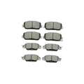 Front Rear Ceramic Brake Pads 8 Pieces Set for 2016-2022 Mazda CX-5