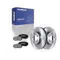 Front Brake Rotors Ceramic Pads for Ford, Edge 2007-2009, FWD V6 3.5L