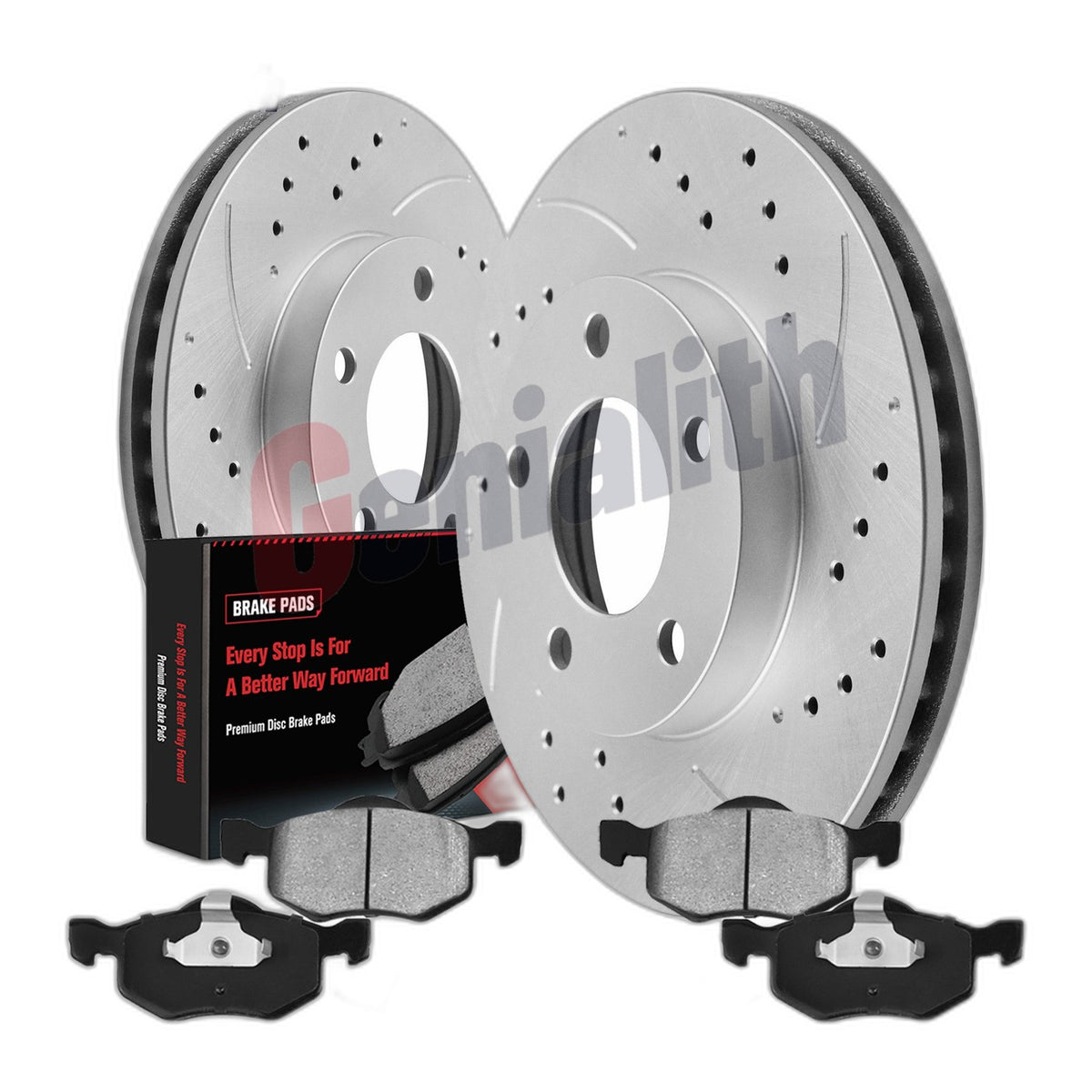 10.94" Front Disc Rotors Brake Pads for 01-07 Mazda Tribute Ford Escape Mariner