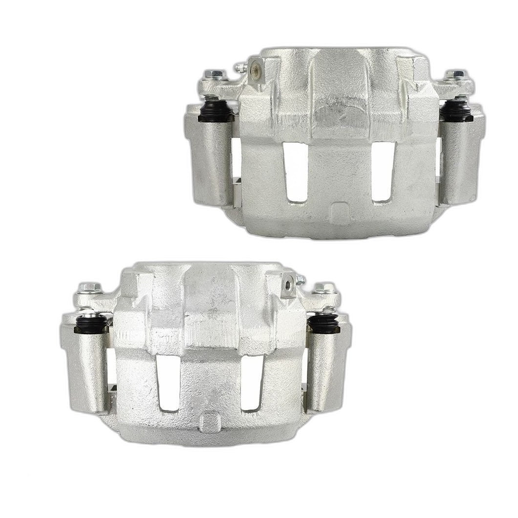 For 1999-2000 Ford F-250 Super Duty 4WD Front Brake Calipers w/ Bracket Pair