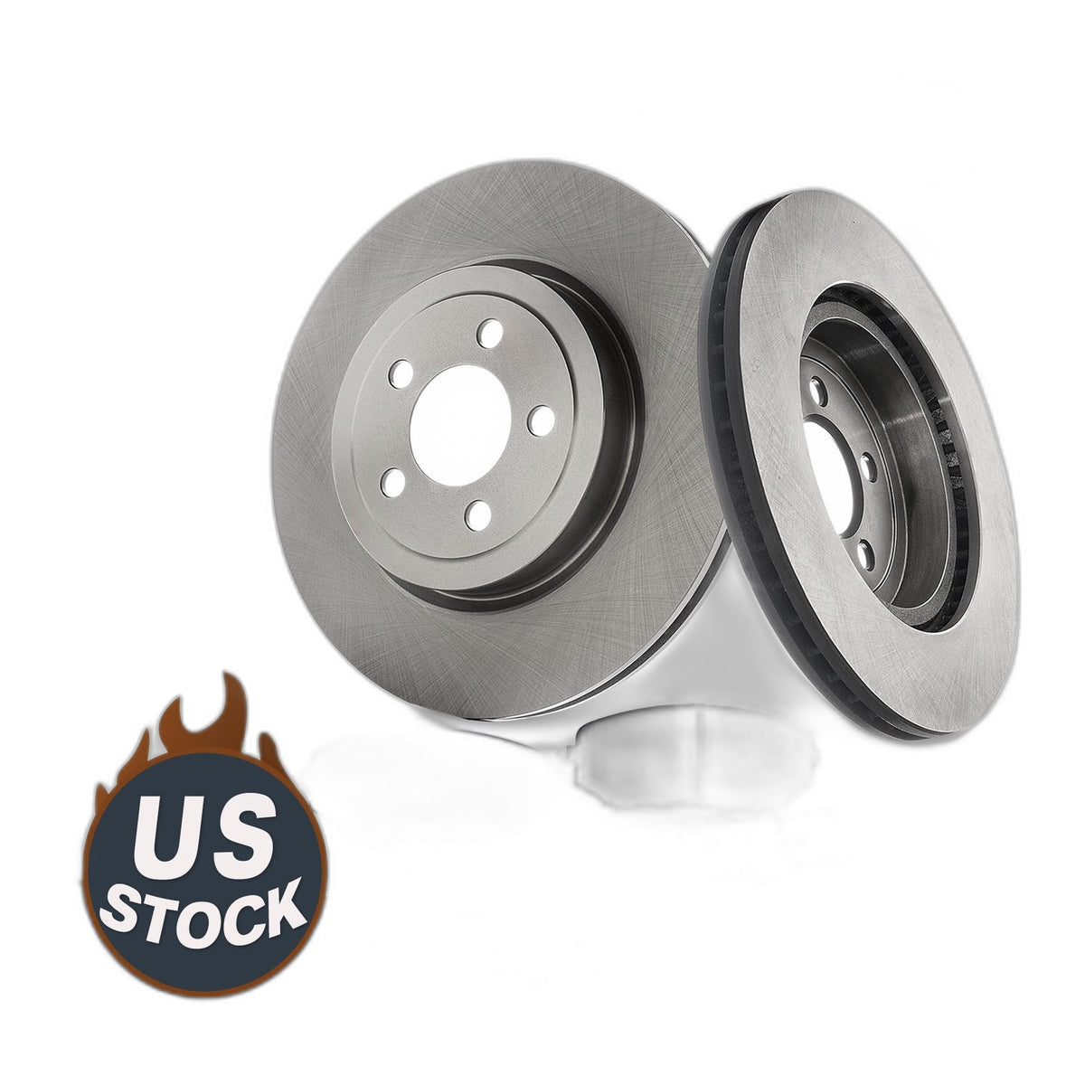 Front Rotors Ceramic Brake Pads Kit for 2007 - 2015 MKX 2007 - 2014 Ford Edge