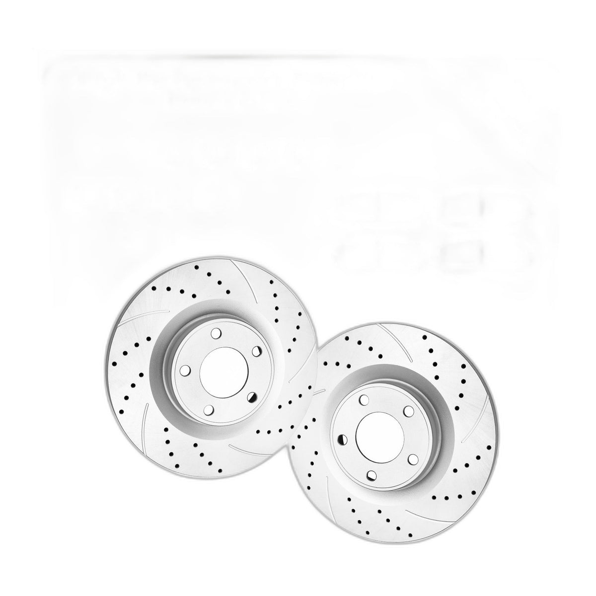 Front Brake Rotors Ceramic Pads Kit for Ford Edge 07-2014 MKX 2007-2015
