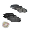 Front and Rear Ceramic Disc Brake Pads Set for 2010 2011 2012 2013 Kia Soul