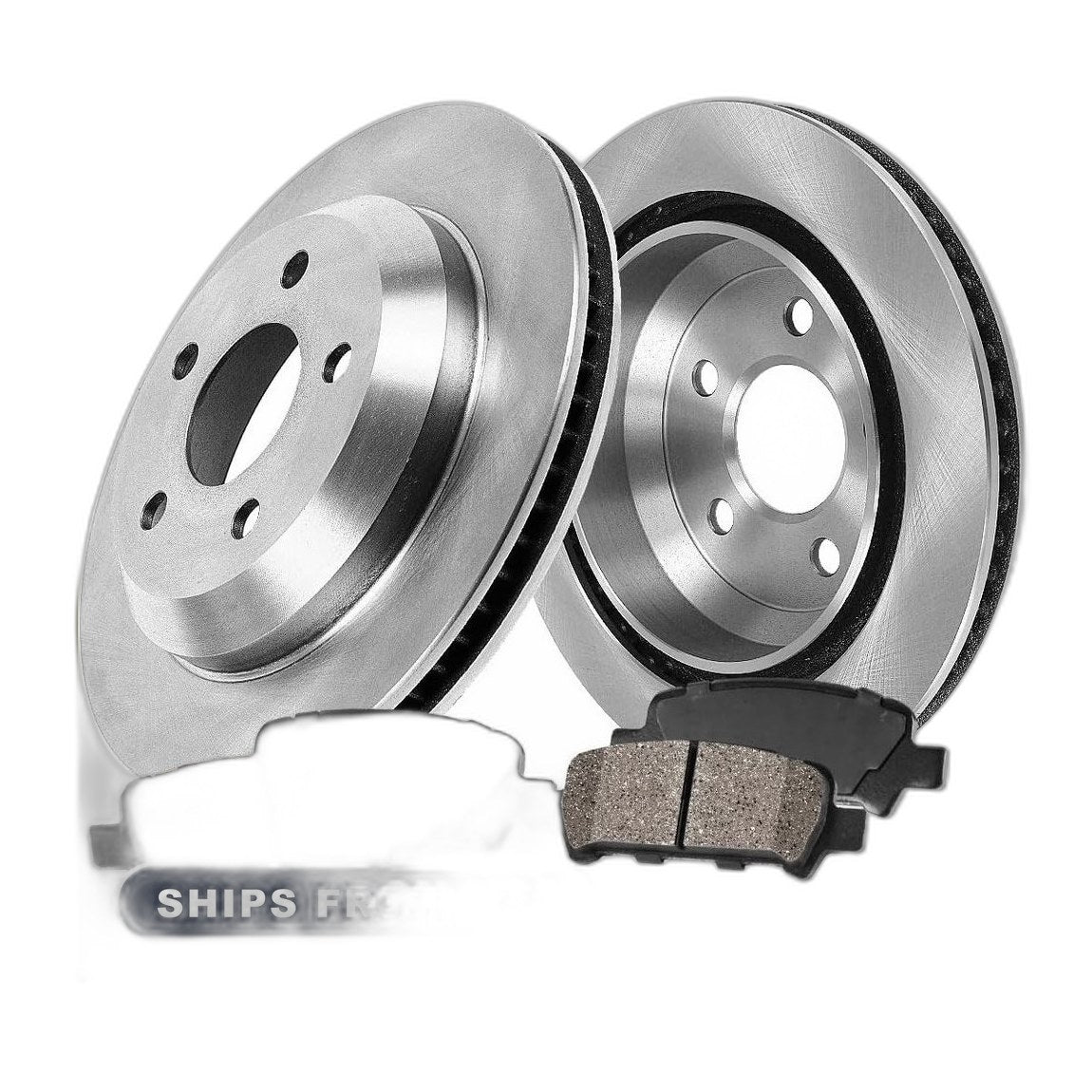 Front Brake Kit Rotors & Ceramic Pads for Toyota Camry 2007-17 Avalon 2008-18
