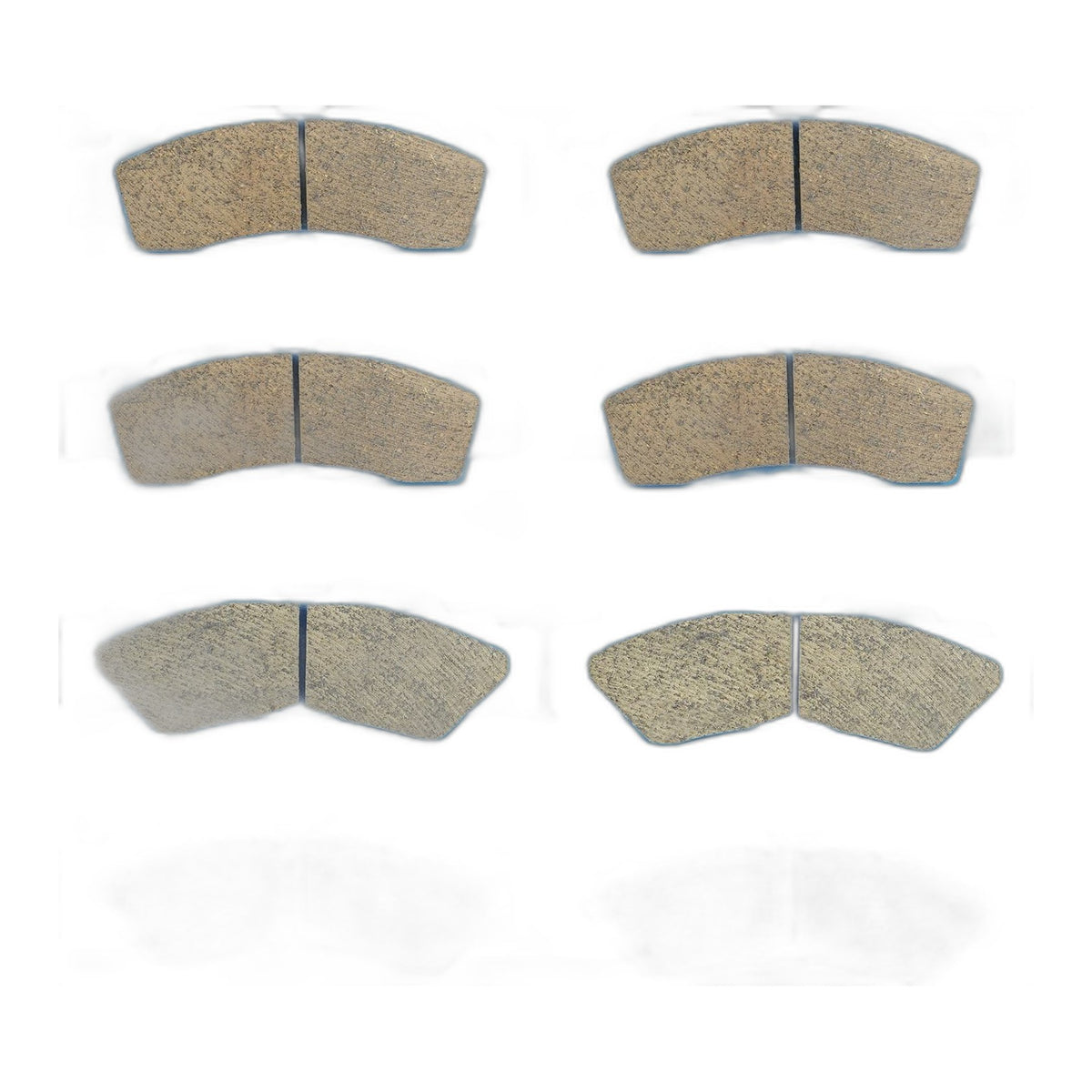 Front & Rear Ceramic Brake Pads Set for Yamaha YXZ 1000 R SS SE XTR 2016-2022